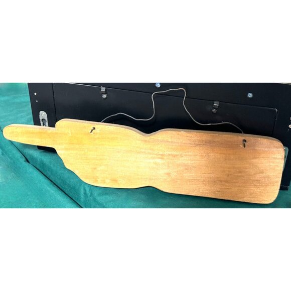 Wooden Country Kitchen Sign With Rustic Hand-Painted Design & Wire Hanger - Picture 4 of 8